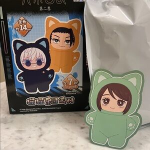 EAKI Jujutsu Kaisen (JJK) Cat Ear Plushie Series Confirmed Blind Box Pendant